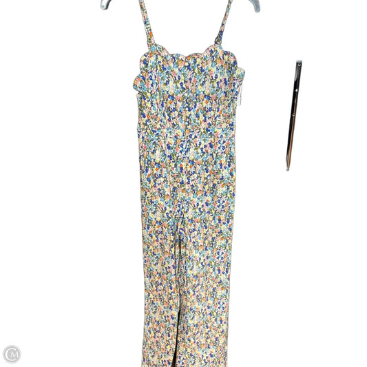 Jumpsuit By Maeve In Floral Print, Size: S