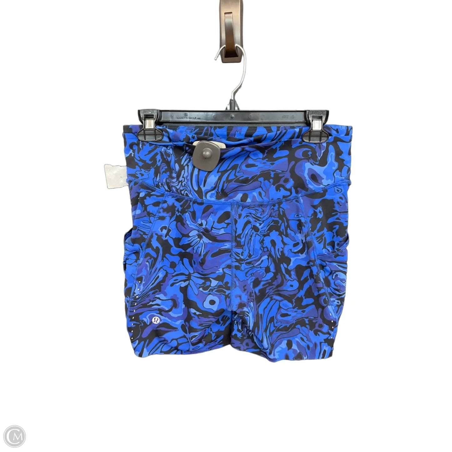 Athletic Shorts By Lululemon In Blue, Size: M