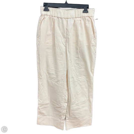 Pants Wide Leg By Everlane In Cream, Size: 12