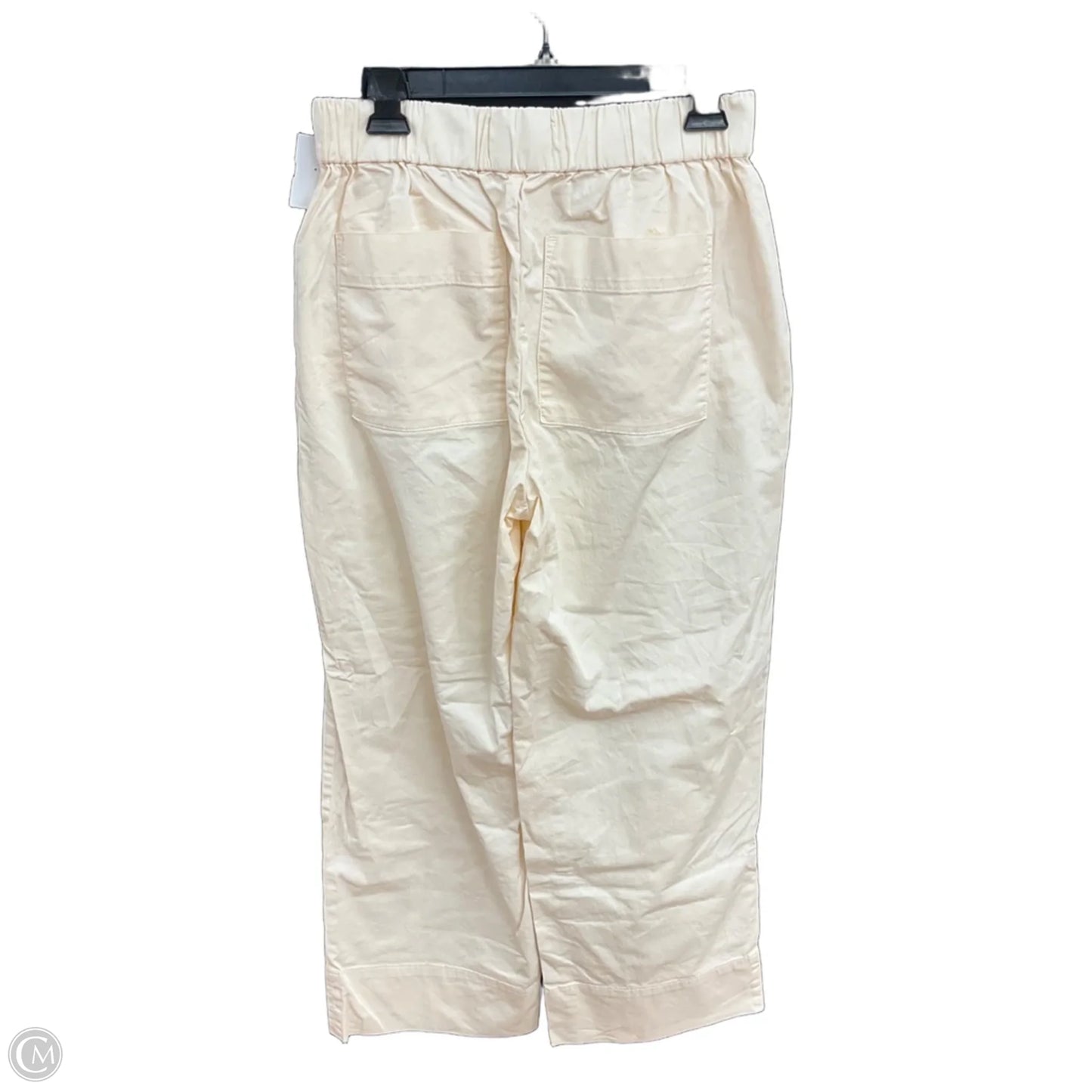 Pants Wide Leg By Everlane In Cream, Size: 12