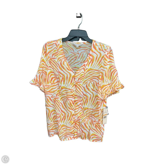 Top Short Sleeve By Nanette By Nanette Lepore In Multi-colored, Size: S