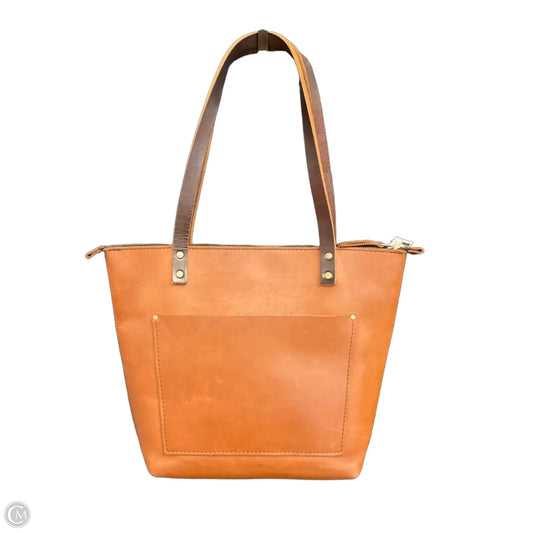 Tote Leather By Portland Leather, Size: Medium