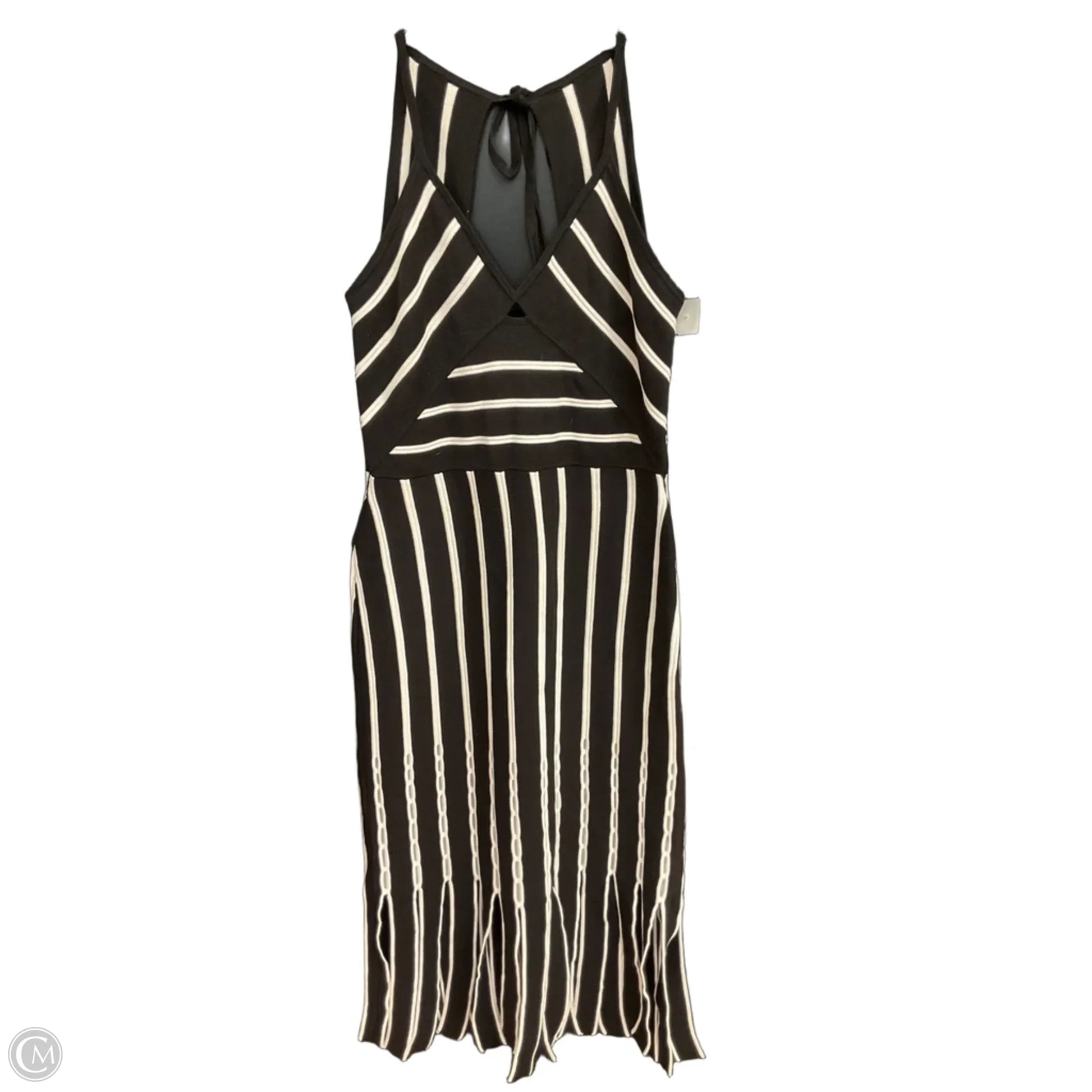 Dress Casual Midi By White House Black Market In Black & White, Size: –  Clothes Mentor Upper Arlington OH #105