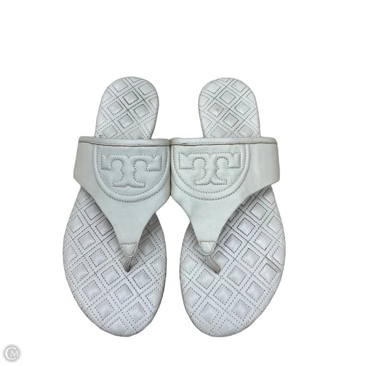 Sandals Designer By Tory Burch In Beige, Size: 9