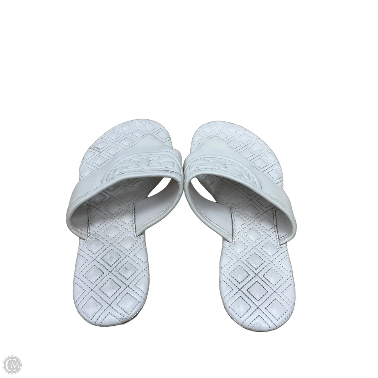 Sandals Designer By Tory Burch In Beige, Size: 9