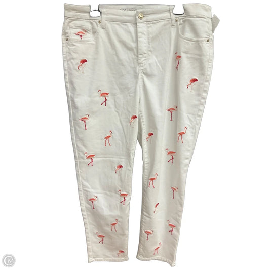 Pants Chinos & Khakis By Chicos In White, Size: 14