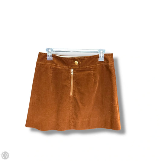 Skirt Mini & Short By J. Crew In Orange, Size: 8p