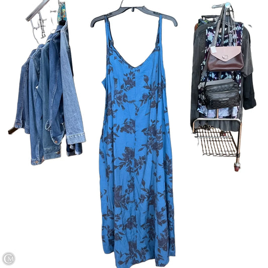Dress Casual Maxi By Torrid In Blue, Size: 1x