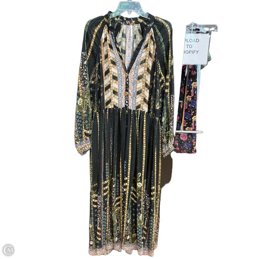 Dress Casual Maxi By Free People In Multi-colored, Size: Xl