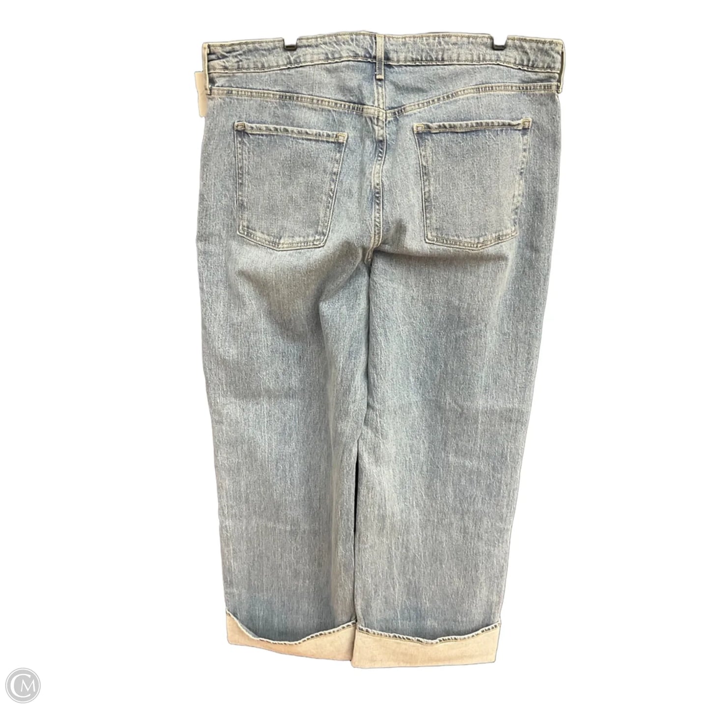 Jeans Wide Leg By Old Navy In Blue Denim, Size: 18