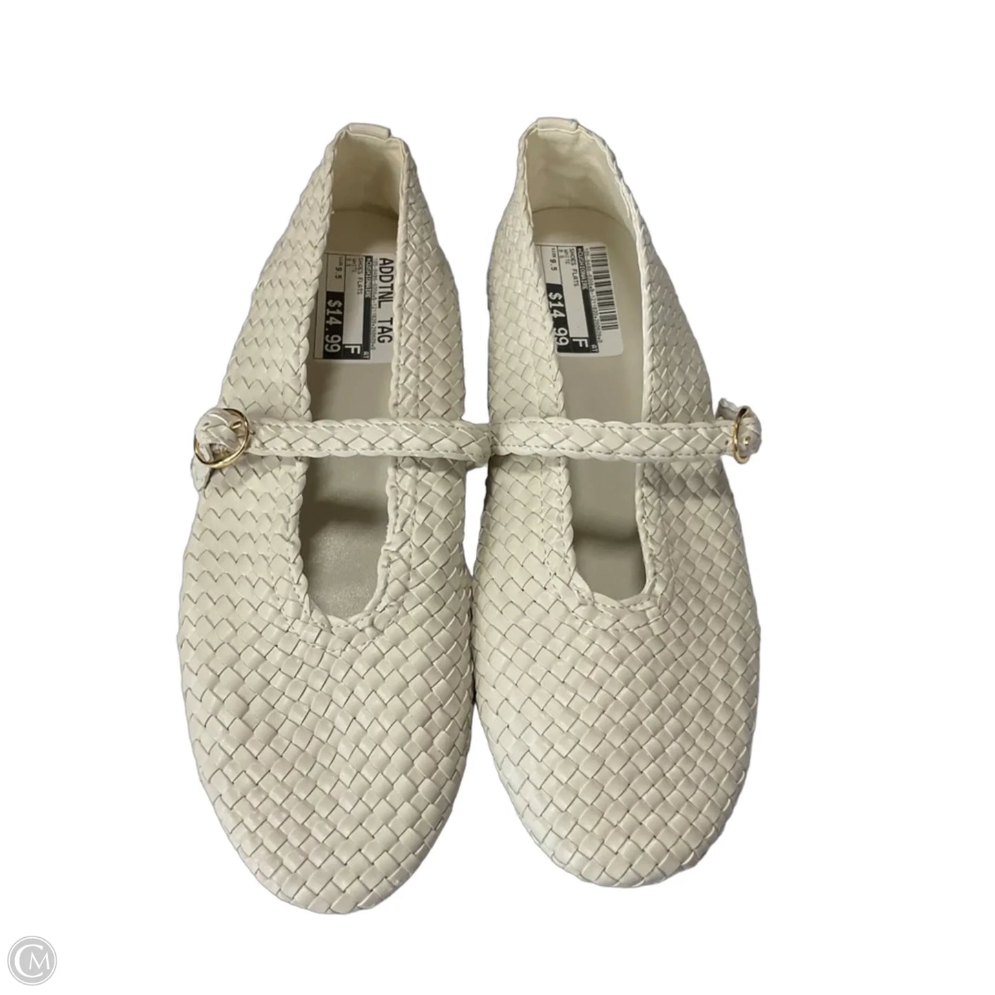 Shoes Flats By Cushionaire In White, Size: 9.5