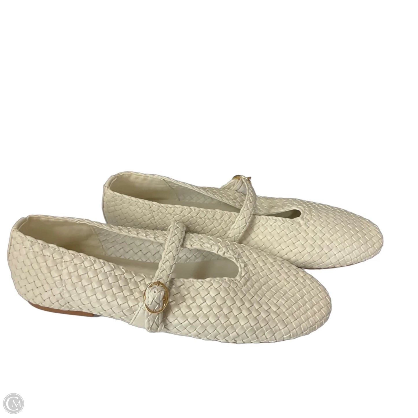 Shoes Flats By Cushionaire In White, Size: 9.5