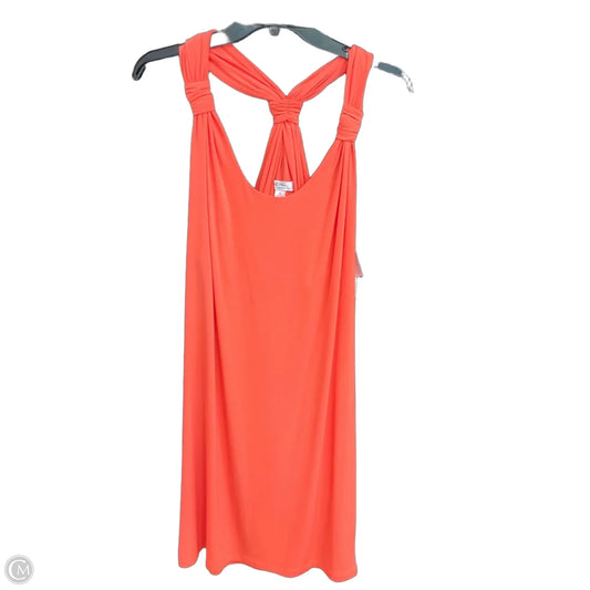 Dress Party Midi By Clothes Mentor In Orange, Size: Xl