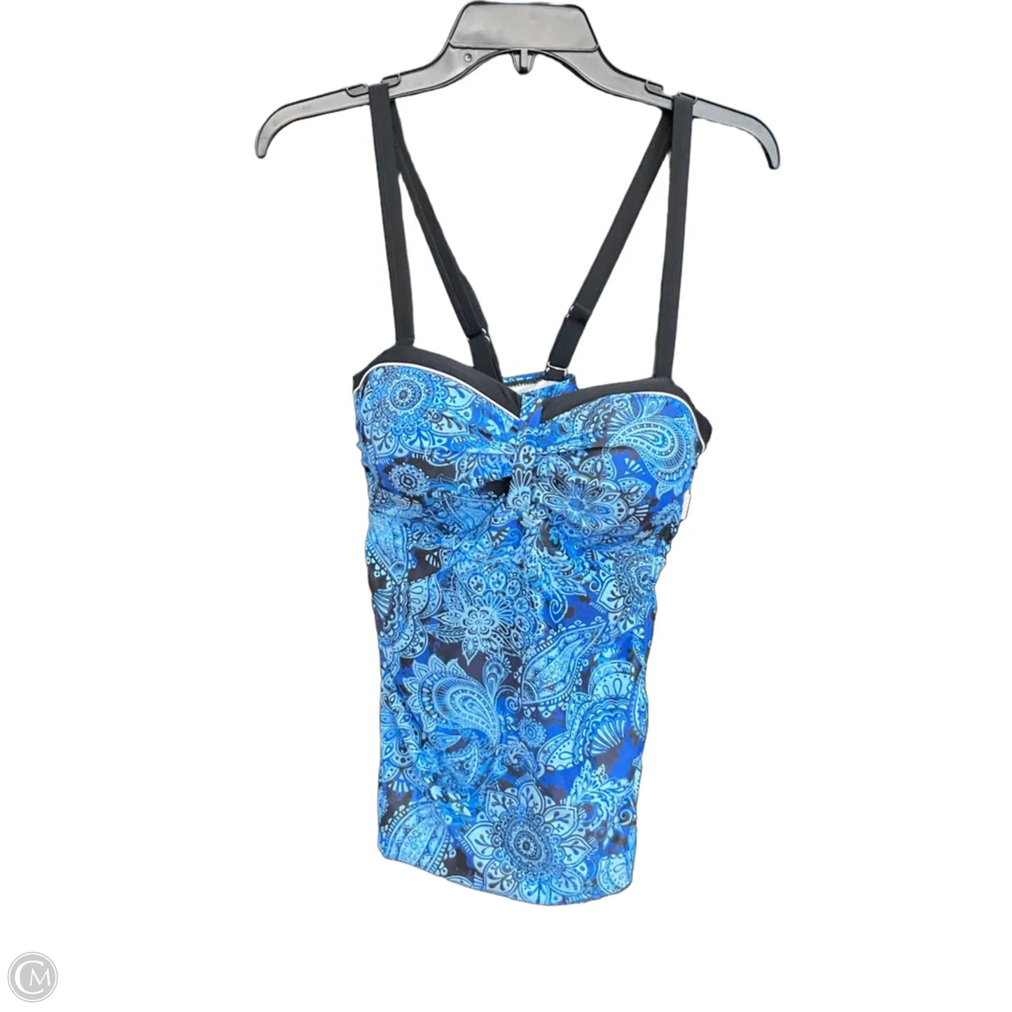 Swimsuit Top By Cmc In Blue, Size: Xl