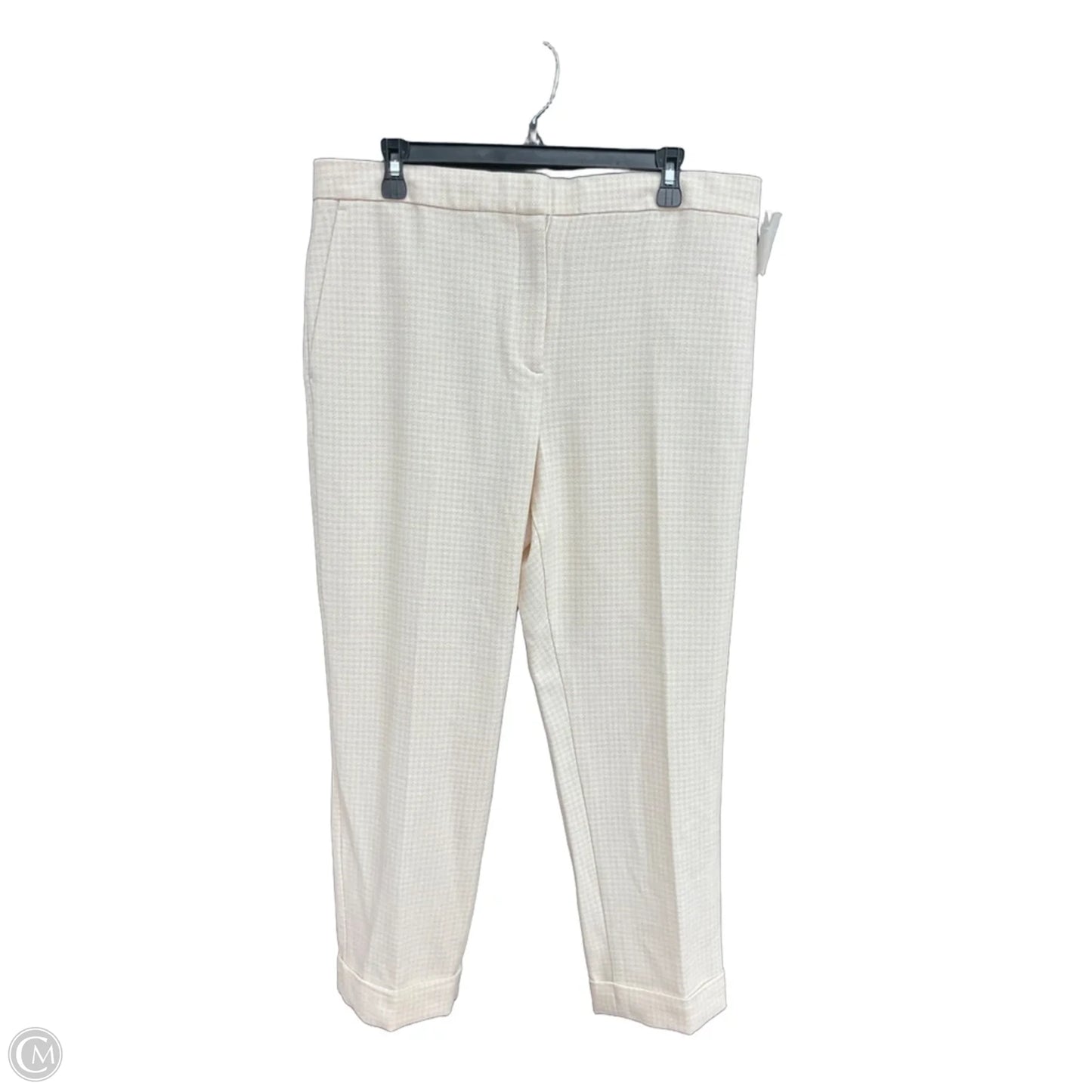 Pants Cropped By Ann Taylor In Beige, Size: 14