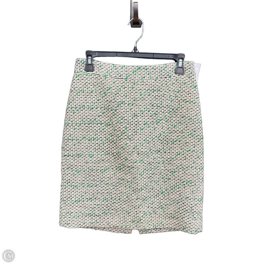 Skirt Designer By Kate Spade In Green, Size: 4