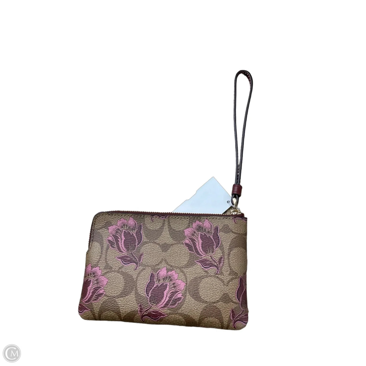 Wristlet Designer By Coach, Size: Medium