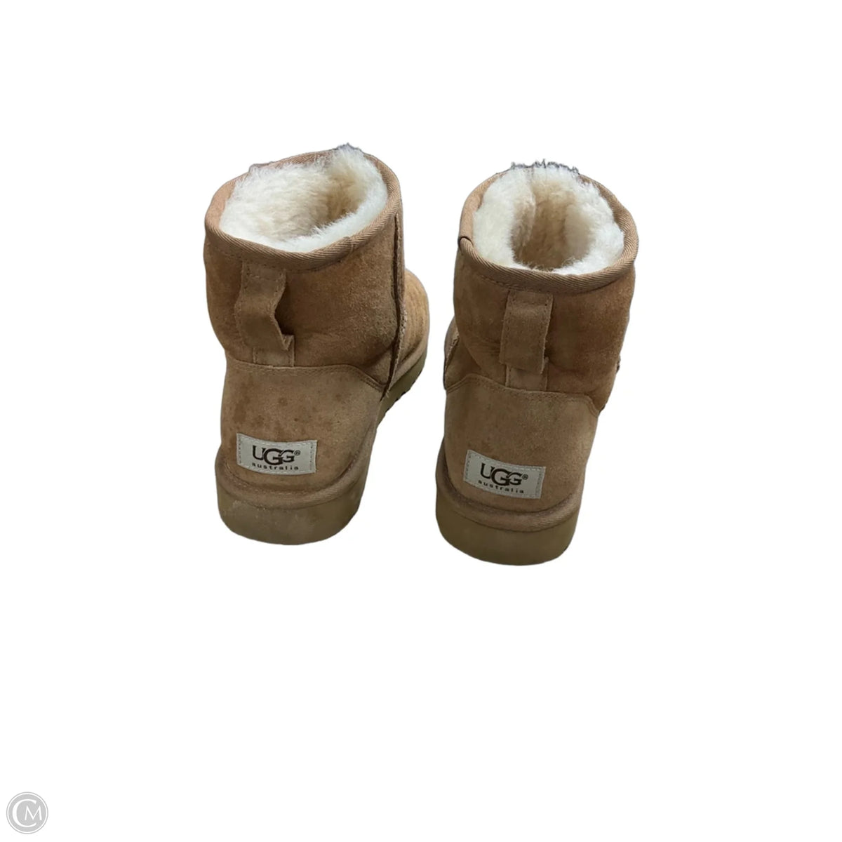 Boots Designer By Ugg In Brown, Size: 10
