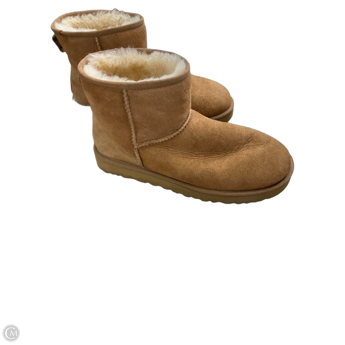 Boots Designer By Ugg In Brown, Size: 10