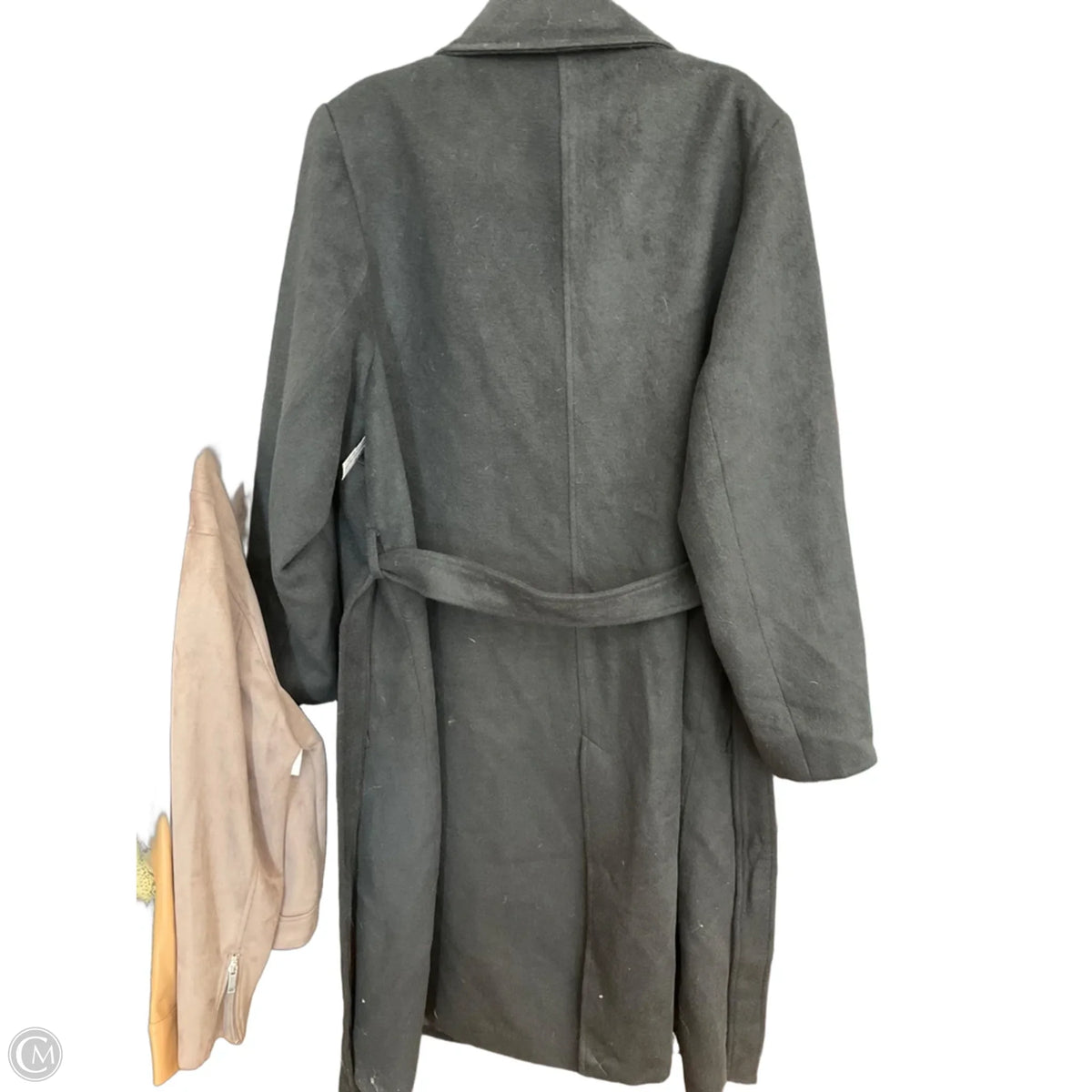 Coat Peacoat By City Chic In Black, Size: 3x