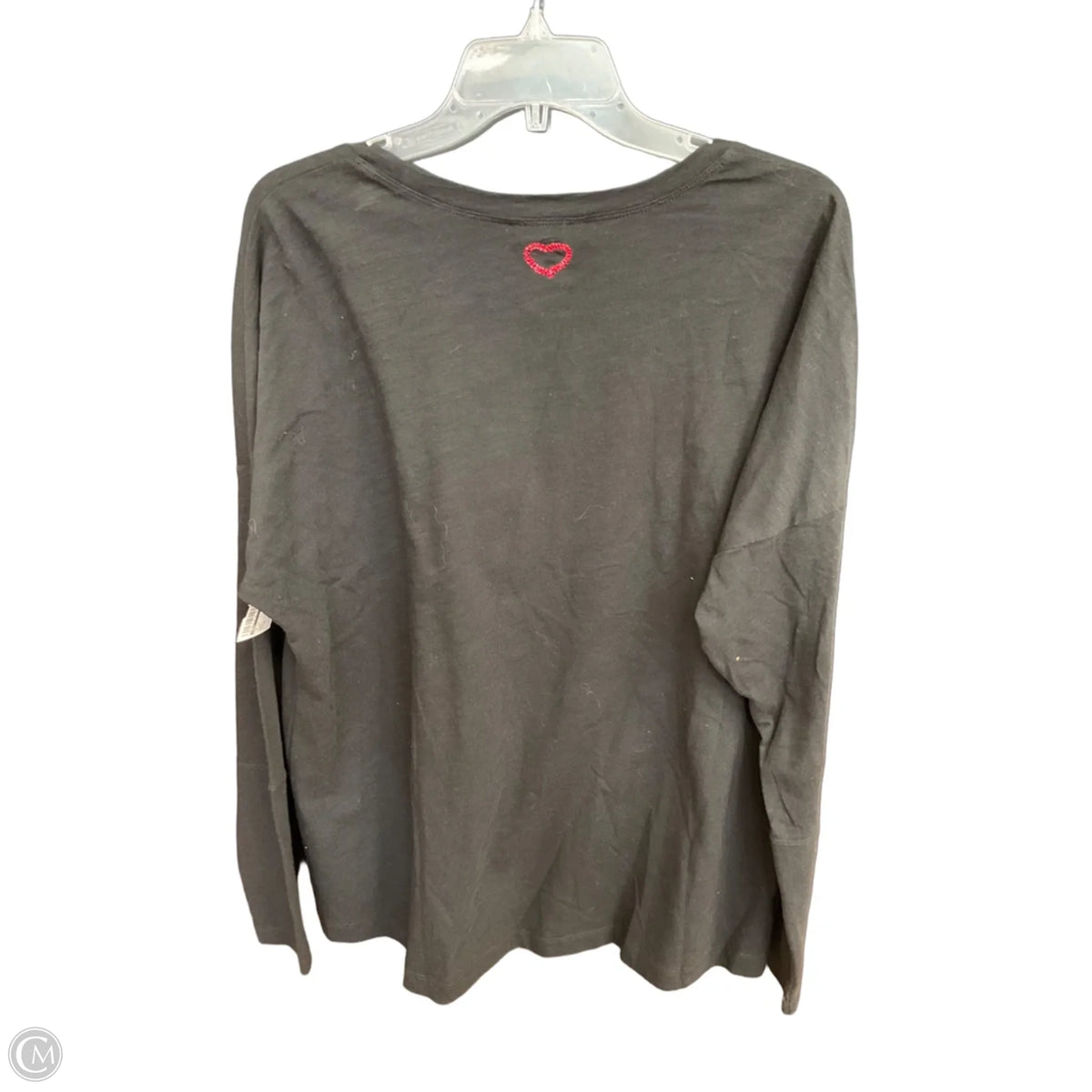 Top Long Sleeve By Cabi In Black, Size: M
