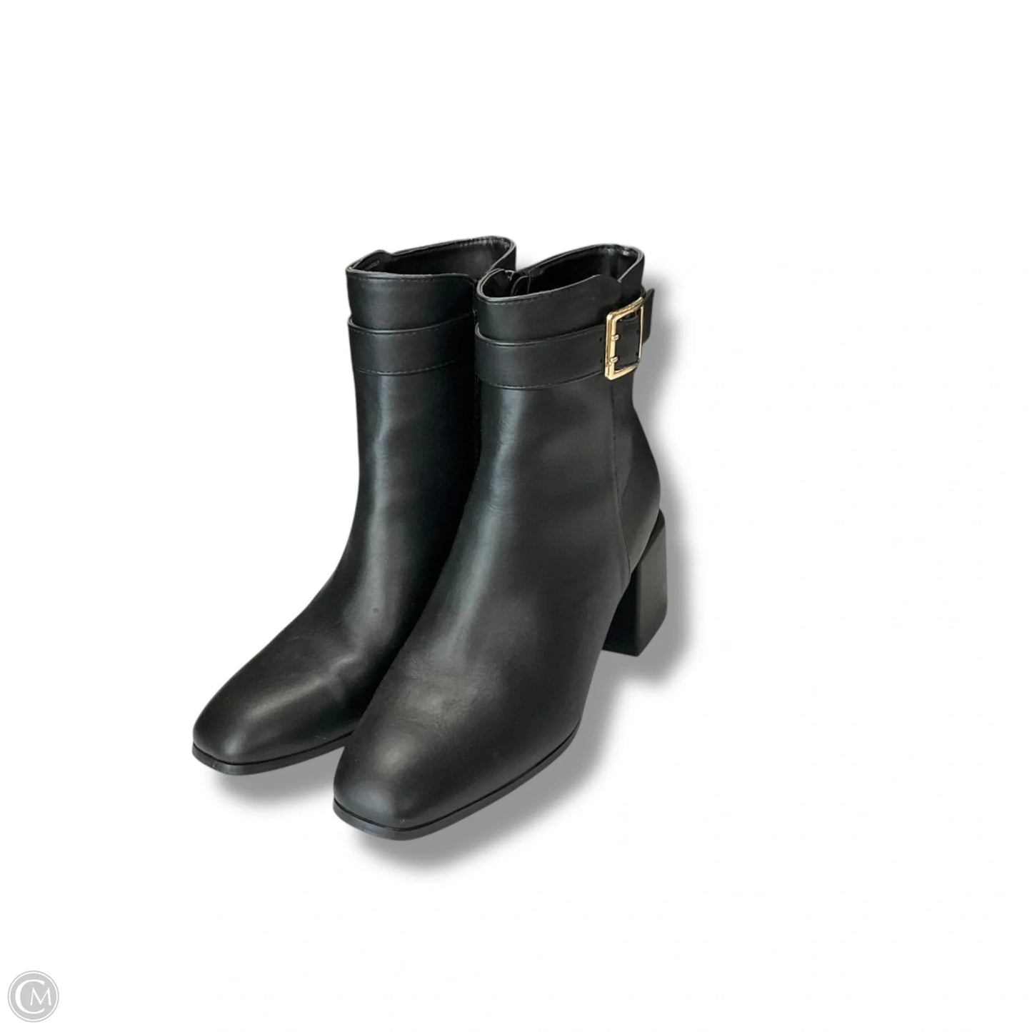 Boots Ankle Heels By Madden Girl In Black, Size: 8.5