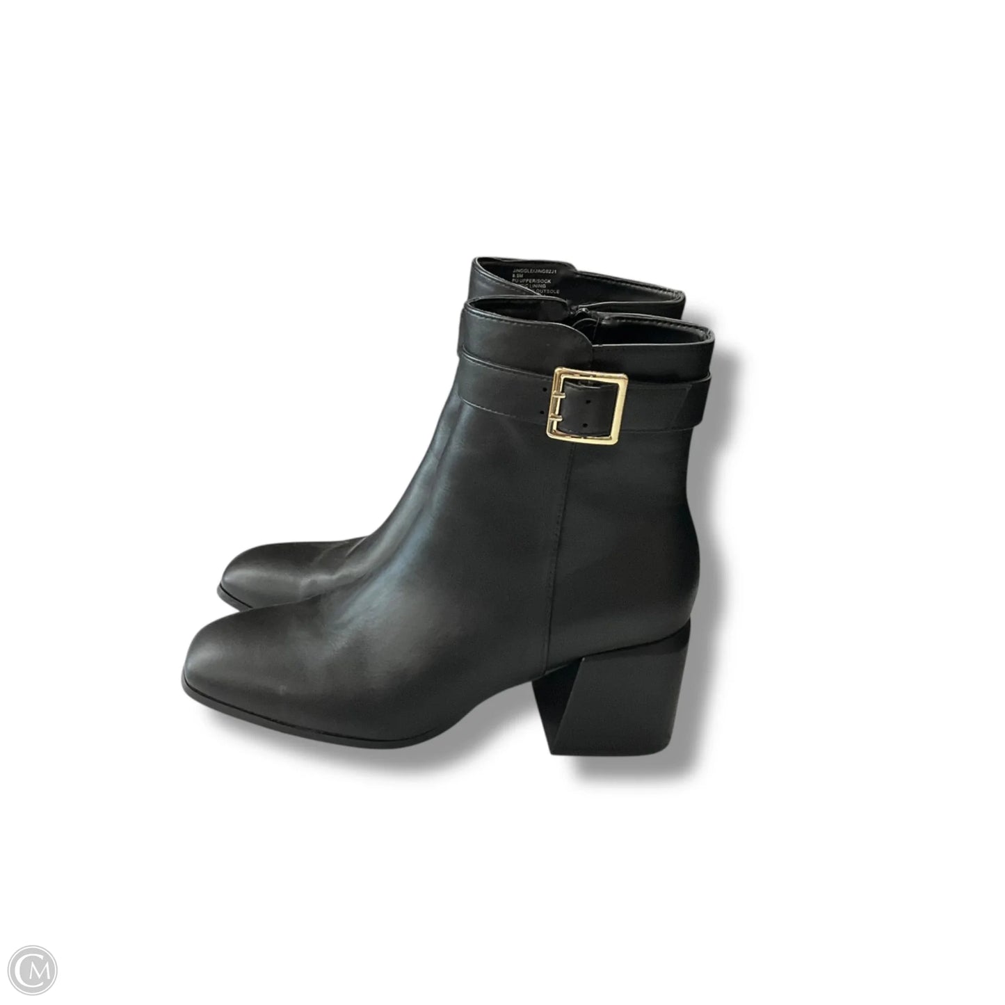 Boots Ankle Heels By Madden Girl In Black, Size: 8.5