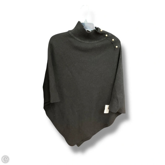 Poncho By Ann Taylor In Black, Size: M