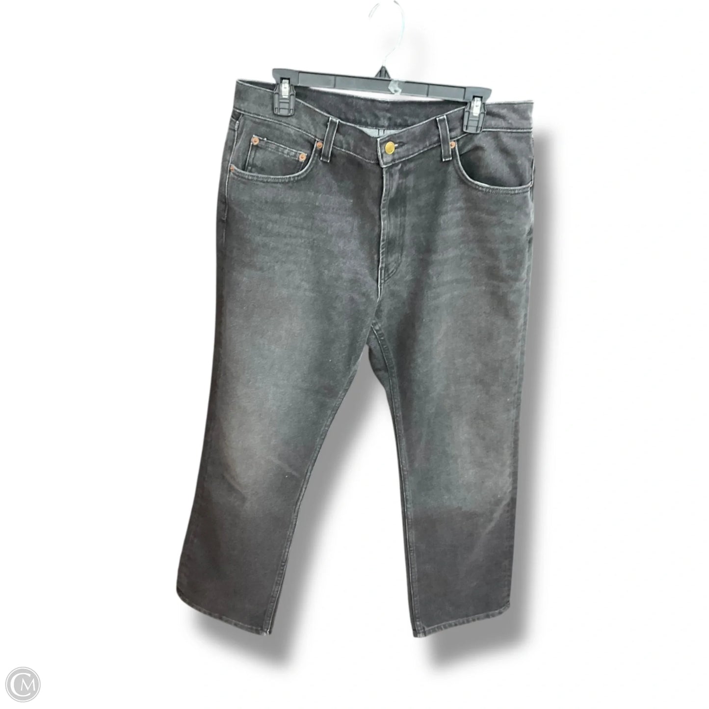 Jeans Straight By Clothes Mentor In Black, Size: 12