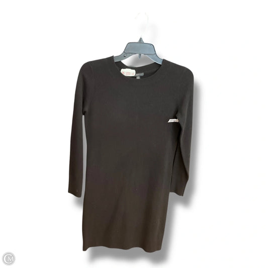 Dress Sweater By J. Crew In Black, Size: Xxs