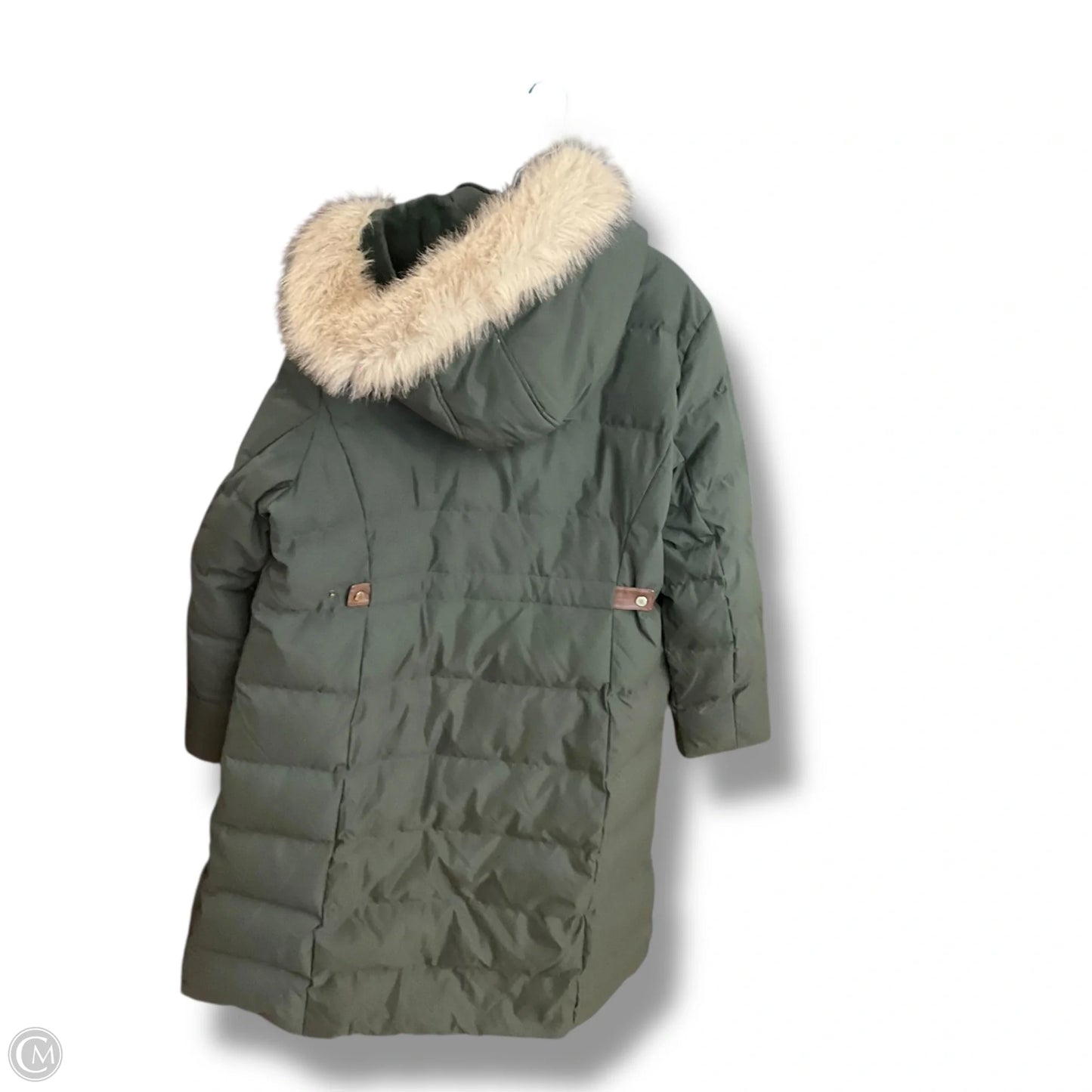 Coat Puffer & Quilted By Lauren By Ralph Lauren In Green, Size: Xxl