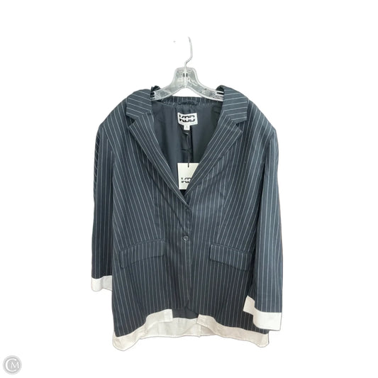 Blazer By Clothes Mentor In Navy, Size: Xl