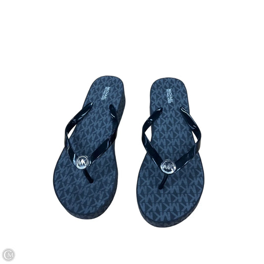 Sandals Designer By Michael Kors In Black, Size: 10