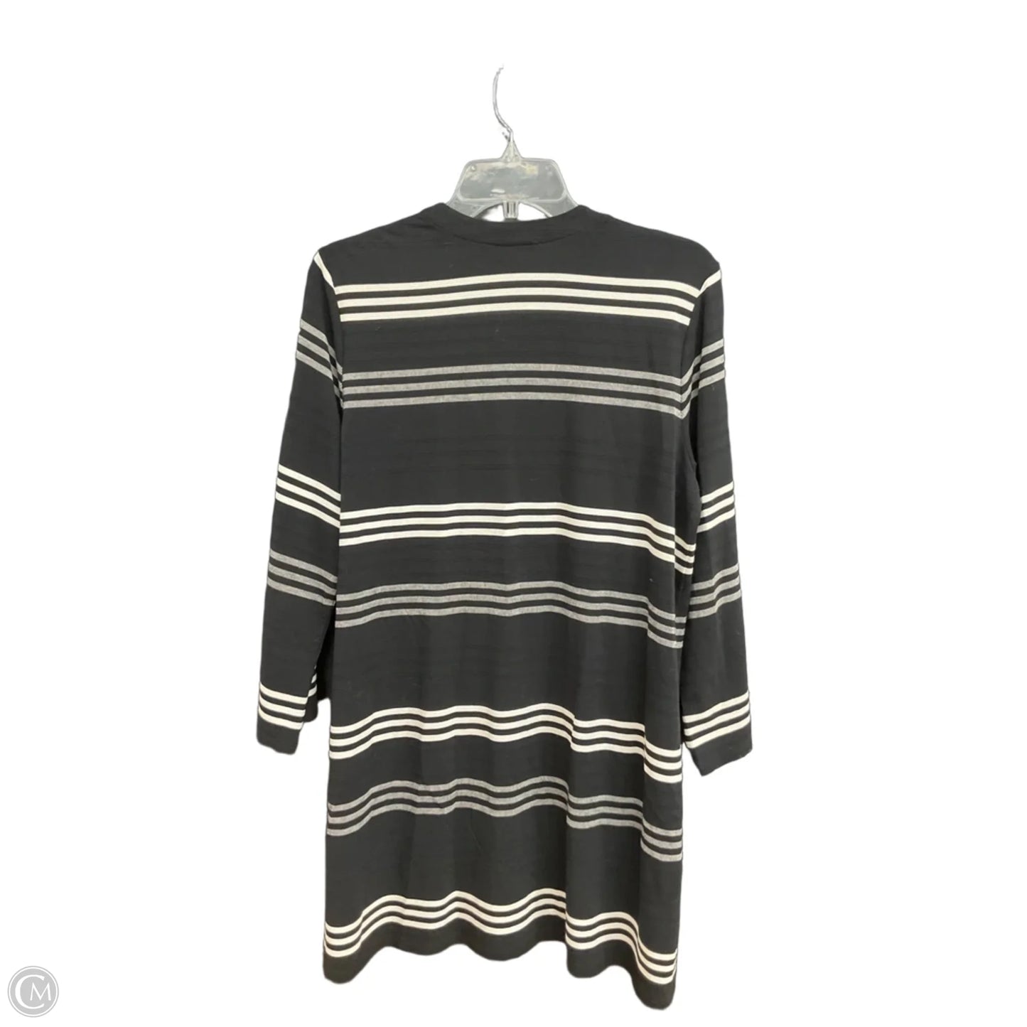 Top Long Sleeve By J. Jill In Striped Pattern, Size: M