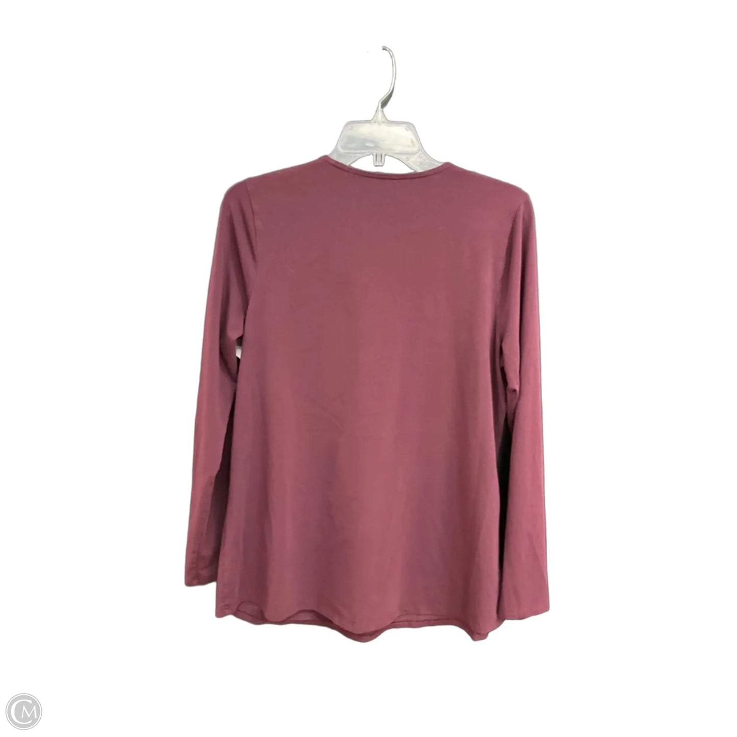 Top Long Sleeve Basic By Pure Jill In Maroon, Size: M