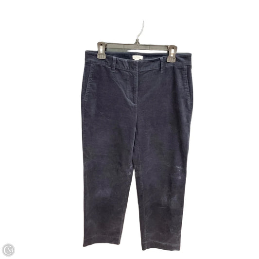 Pants Corduroy By J. Jill In Blue, Size: 8l