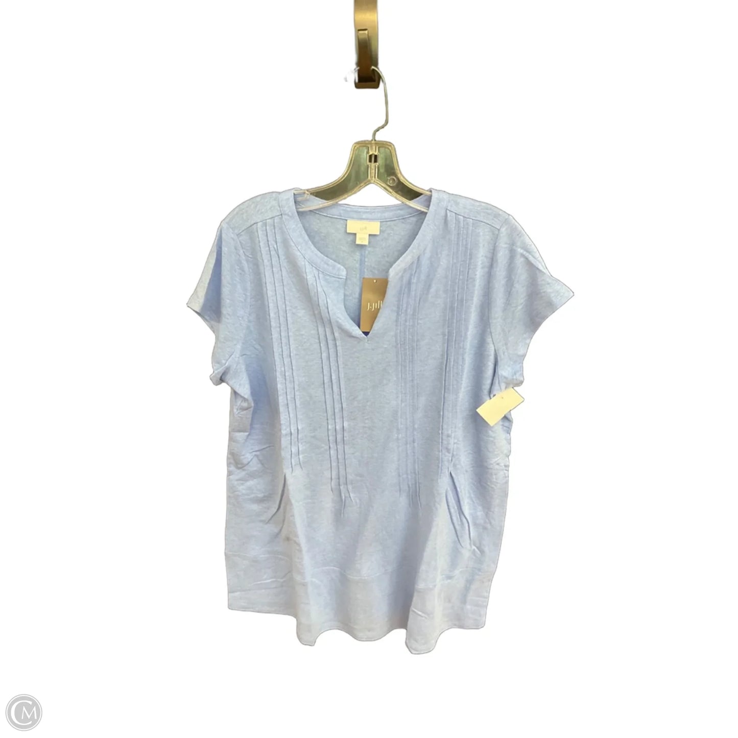 Top Short Sleeve By J. Jill In Blue, Size: M