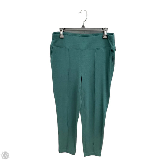 Athletic Leggings By J. Jill In Green, Size: S