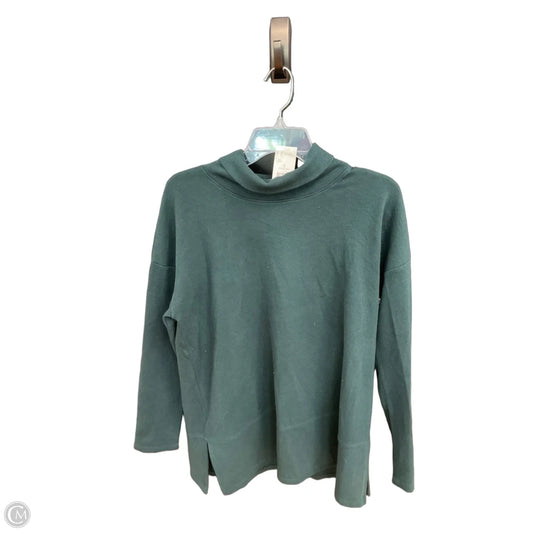 Top Long Sleeve By J. Jill In Green, Size: S