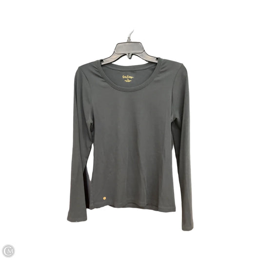 Top Long Sleeve Designer By Lilly Pulitzer In Black, Size: M