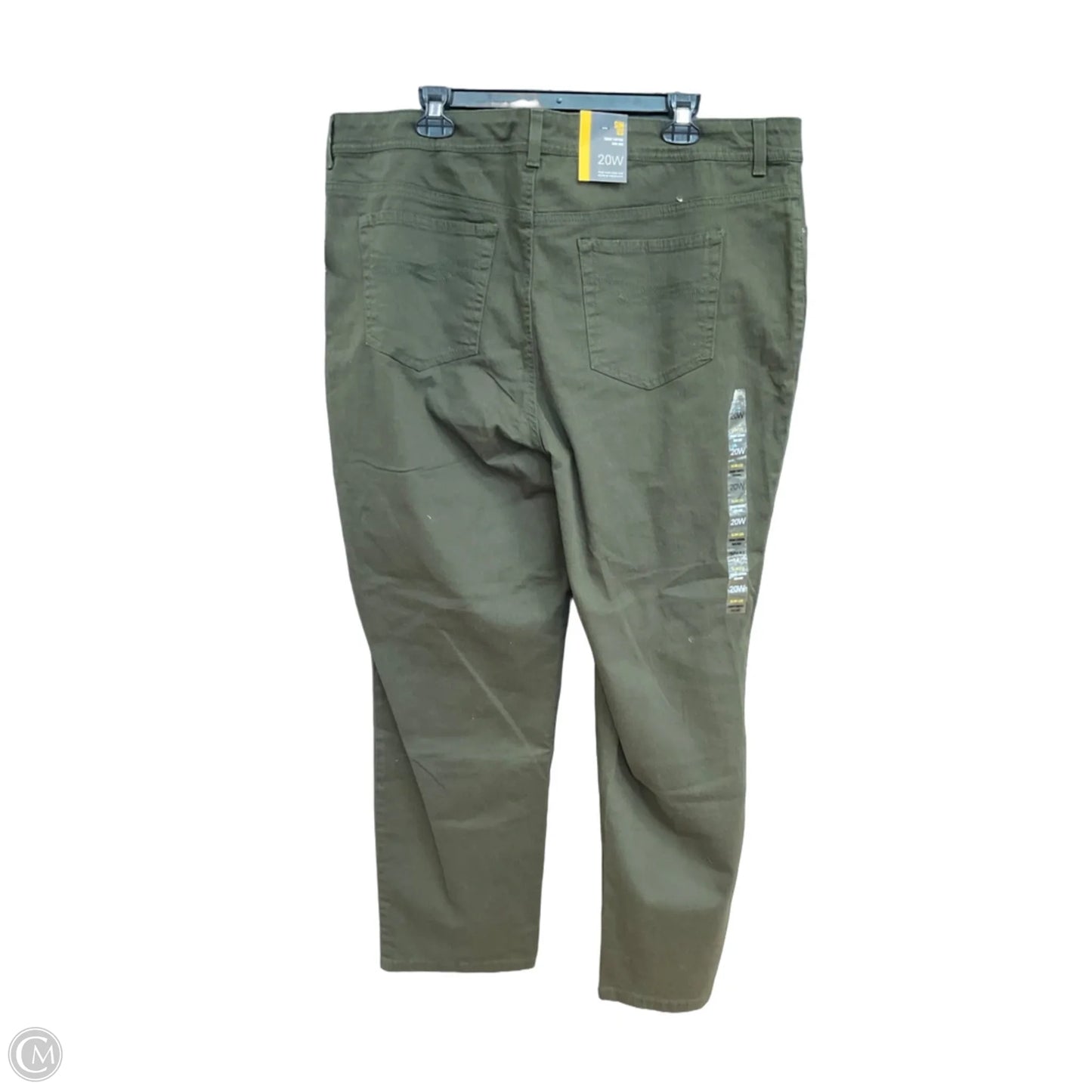 Pants Other By Style And Company In Green, Size: 20