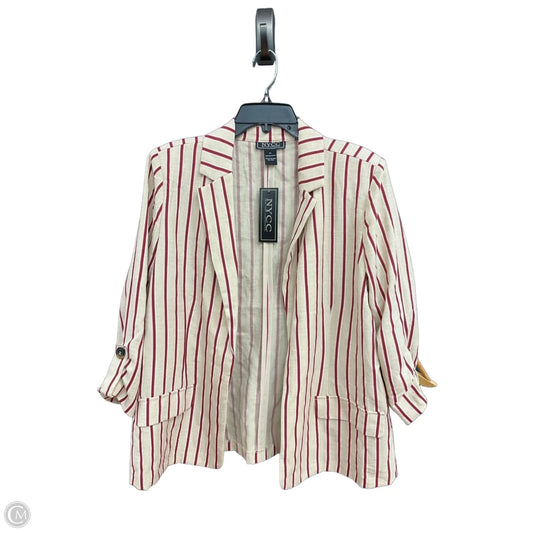 Blazer By Nycc In Striped Pattern, Size: Xl