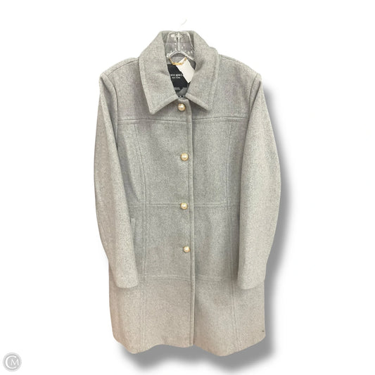 Coat Designer By Kate Spade In Grey, Size: Xl