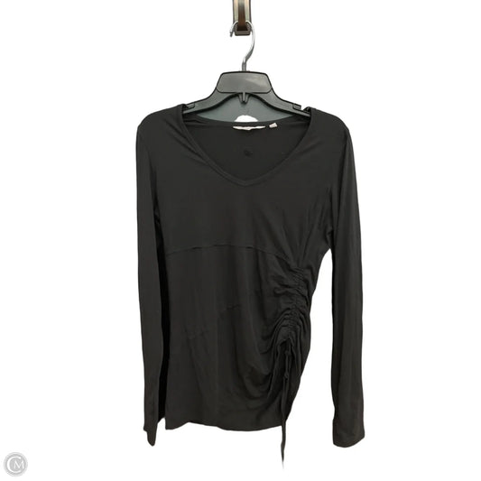 Top Long Sleeve By Athleta In Black, Size: S
