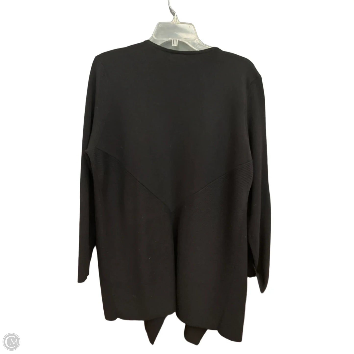 Cardigan By Calvin Klein In Black, Size: 2x