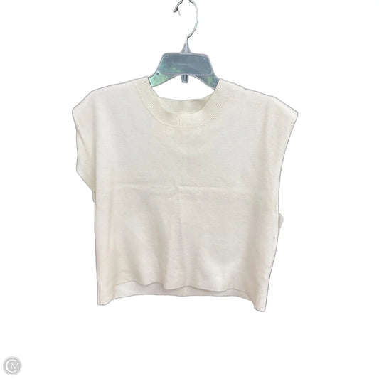 Top Sleeveless By Maeve In Cream, Size: S