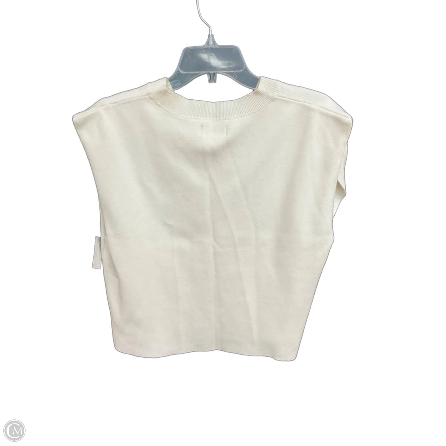 Top Sleeveless By Maeve In Cream, Size: S
