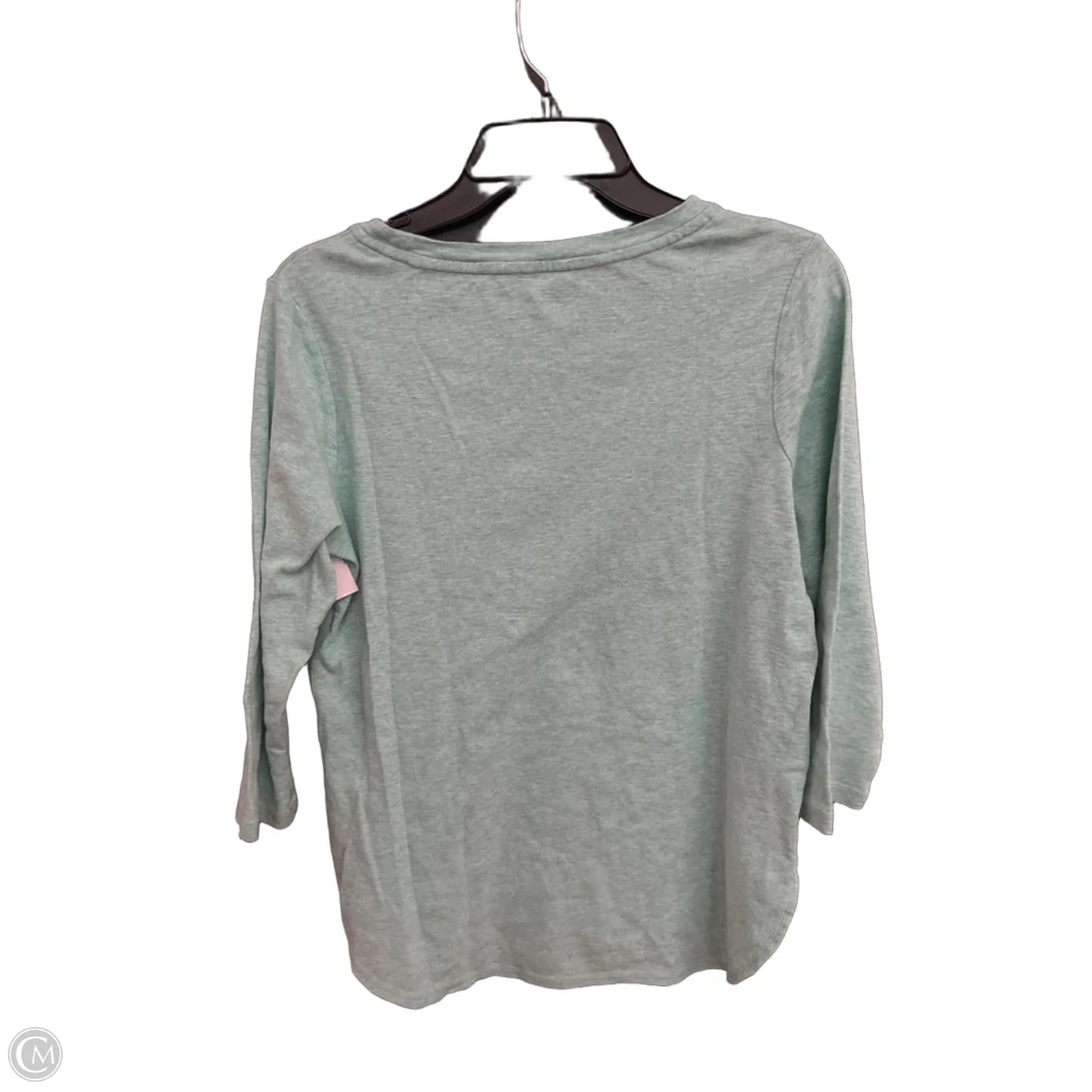 Top Long Sleeve By Tommy Bahama In Teal, Size: M