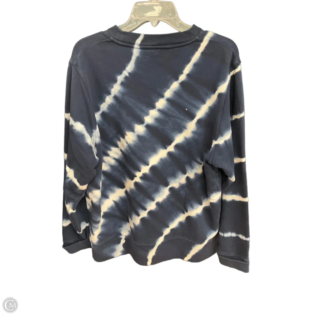 Top Long Sleeve Designer By Tory Burch In Blue, Size: M