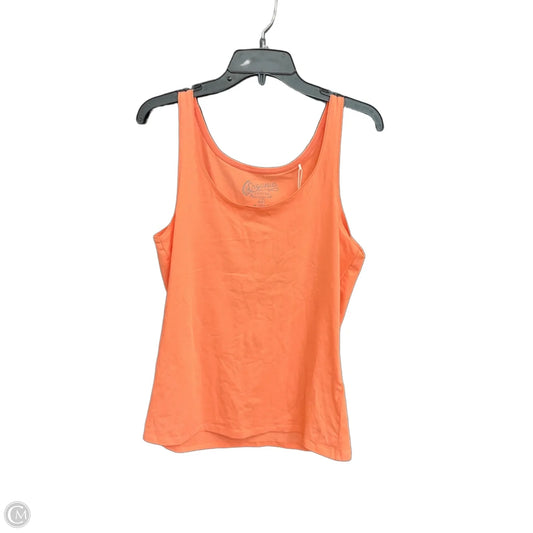 Top Sleeveless Basic By Cmc In Orange, Size: Xl